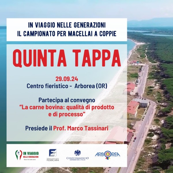 V tappa del campionato a coppie 2023/2024 "IN VIAGGIO NELLE GENERAZIONI. Il futuro è la nostra storia”